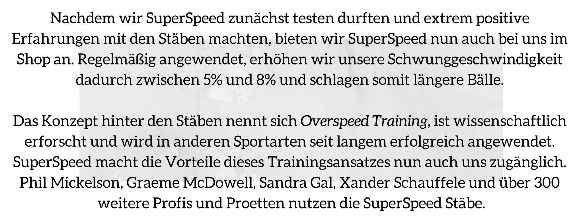 SuperSpeed Text