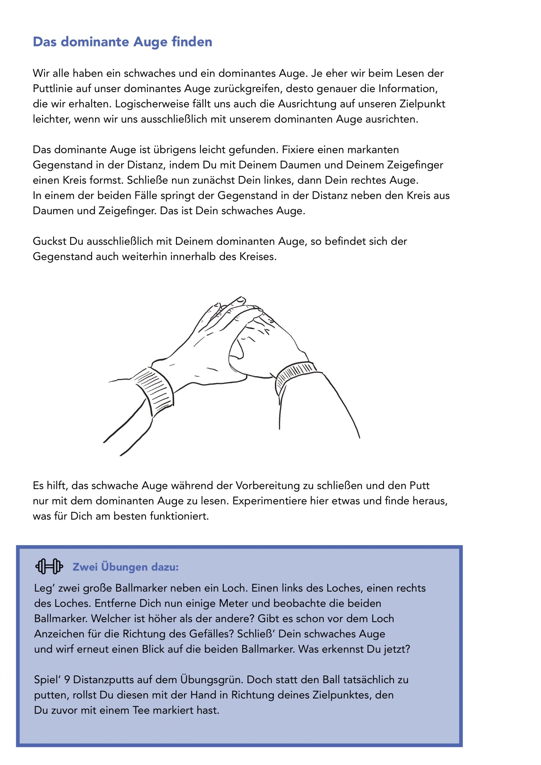 Dein HCP fällt auf dem Grün